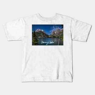 Jenny Lake Grand Teton National Park Kids T-Shirt